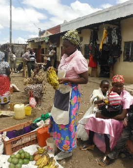 Village Market, Gitare, Kenya